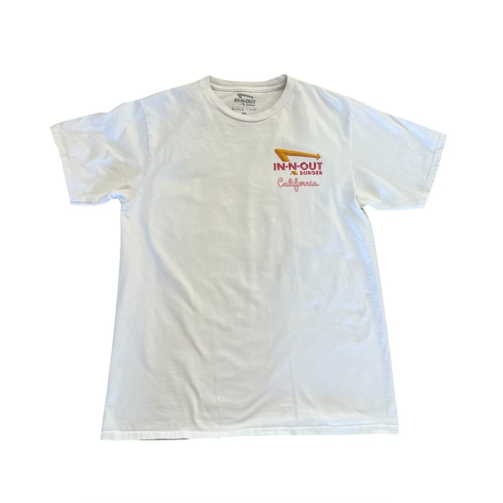In N Out Burger California T-Shirt Hollywood Food Unisex
